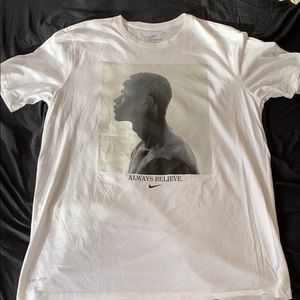 Nike LeBron James always believe t-shirt